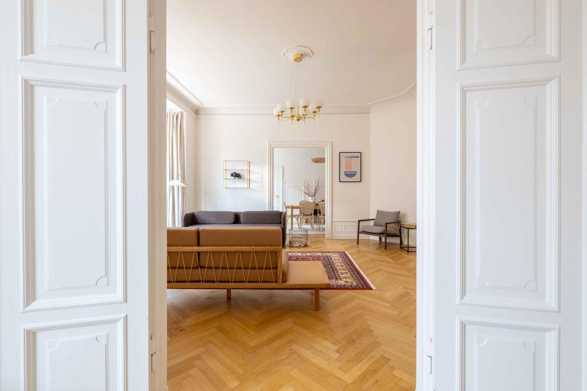 Appartamento Lovely 3br Manor 5 Min From Tivoli Gardens Copenaghen